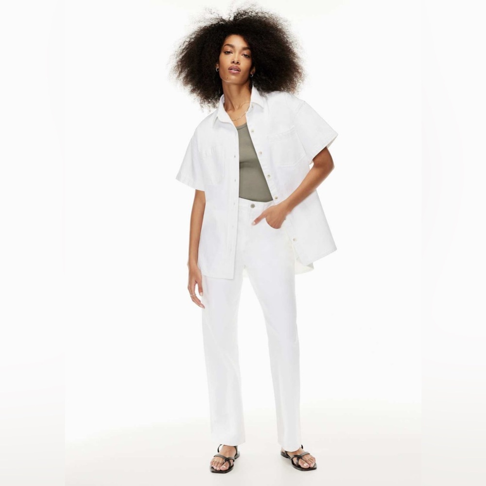 DENIM FORUM JONI HIGH RISE LOOSE JEANS
